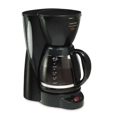 UPC 050875513341, Black &amp; Decker DCM2000B SmartBrew 12-Cup Coffeemaker, Black