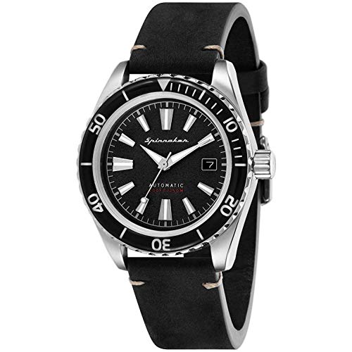Spinnaker Mens Fleuss Watch - Black