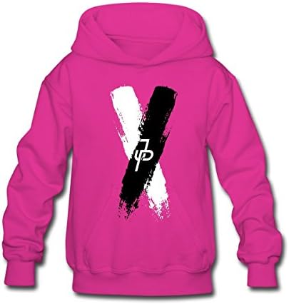 Masterookie Youth Jake Paul X Pullover Hood S Fuchsia