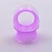 Longbeauty 7 Pair Thin Silicone Flexible Flesh Tunnel Expander Eer Plug Gauge Earlets 7 Colors 20MM