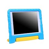 HDE Case for iPad 9.7 inch 2018 / 2017 Kids Shock Proof Bumper Cover Stand with Handle for New 6th Gen Apple Education iPad (Integrated Apple Pencil Holder) and 5th Generation iPad 9.7