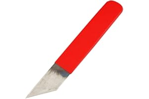 Holibanna Shoes Leather Cutter High-speed Steel Skiving Tool Bevel Edge Peeling Knife for Leather Craft