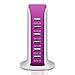 USB Tower Power Adapter 6-Port Smart IC Tech Charging Station with Quick Charge 2.1 for Phone, Tablets, and More (Purple)