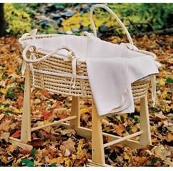Moses Basket Rocker - Wooden Rocker