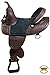 HILASON 14″ 15″ 16″ 17″ 18″ TREELESS Western Trail Barrel Racing Leather Saddle TAN/Brown/Black/Mahogany/Oiledthumb 3