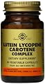 Solgar Lutein Lycopene Carotene Complex Vegetable Capsules, 30 Count