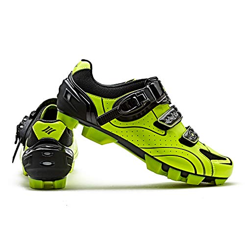 image for Santic Cycling Shoes Men SPD Mountain Bike Lock Shoes MTB Cycling Acce
