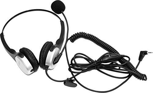 Voistek-Call-Center-Telephone-Headphone-with-Noise-Canceling-Microphone-Volume-Mute-Controls-for-Cisco-Linksys-SPA-Polycom-Grandstream-Panasonic-Zultys-Gigaset-Office-IP-Many-Cordless-Dect-Phones-with