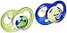 NUK Breeze Orthodontic Pacifier, 6-18 Months, Boy, 2 pk