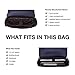ECOSUSI Messenger Bag for Women Briefcase Messenger Laptop Bag PU Leather Satchel Work Bags Fits 14