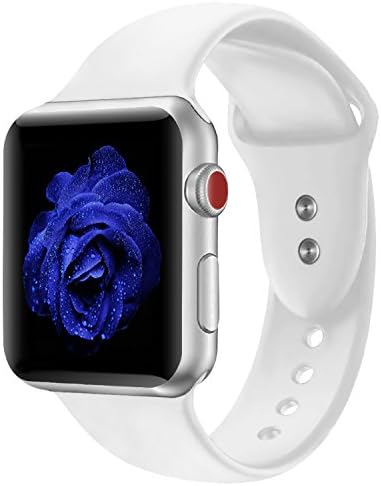 Straper Compatible with for Apple Watch Strap 38mm 42mm 40mm 44mm, Soft Lightweight Weave Wrist Strap Compatible with for iWatch Series 5 4 3 2 1