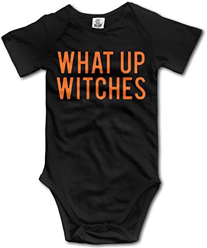 aowar Unisex What up Witches Halloween Baby Outfits Onesies