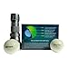 GlowGear Golf - GlowV1 Night Golf Balls with UV Flashlight, Glow in The Dark Golf Balls 2 Piece Construction with Tour Quality Compression Core, Urethane Skin, and Ultra Bright Glow