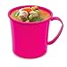 Sistema Microwave Collection Soup Mug 31.7oz, Red 1109ZS, 4 Cup