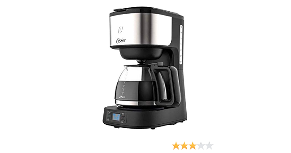 cafetera oster 8 tazas programable bvstdc10ss 13 : Amazon.com.mx: Hogar y  Cocina