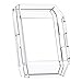 Hotodeal For Fitbit Ionic Case, Soft TPU Fitbit Ionic Accessories, Scratch-Resistant, Shock-Proof, Cover Shell for Ionic Smart Fitness Watch, Crystal Clear