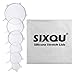 Six-qu Silicone Storage Covers, 6-Pack of Various Sizes Silicone Stretch Lids for Bowl, Can, Jar, Glassware, Food Saver Covers Safe in Dishwasher, Microwave and Freezer