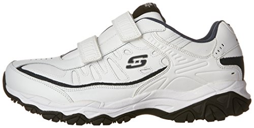 skechers men's afterburn strike memory foam velcro sneaker
