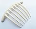 FRENCH TWIST HAIR COMB COLER WHITE 7 TOOTH IT DELUXE 1 PCS.
