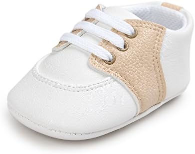 Fire Frog Baby Saddle Shoes for Boys Girl Infant Toddlers Lace-up Sneakers