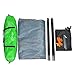 Yodo Upgraded Lightweight 2 Person Camping Backpacking Tent With Carry Bag, Green