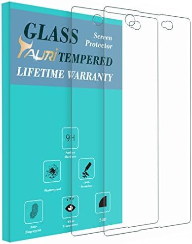 Tauri [2-PACK] For Sony Xperia XA1 Ultra [Tempered Glass] Screen Protector with Lifetime Replacement Warranty (6 inch)