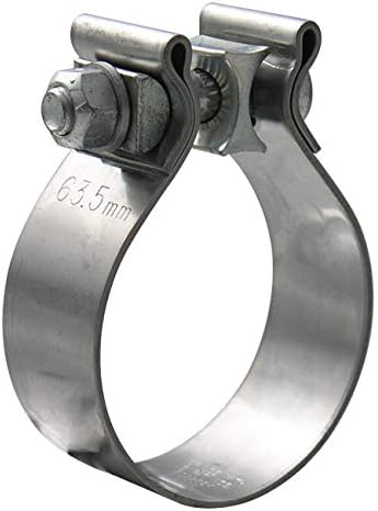 Torca AccuSeal Heavy Duty Exhaust Band Clamp - 1.75" 430 Stainless Steel