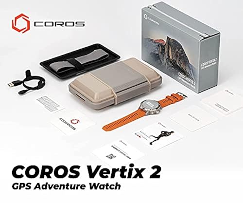 COROS VERTIX GPS Adventure Watch with Offline Mapping, Dual GPS