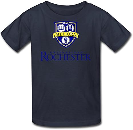 AMAG University Of Rochester U Of R Youth Boys And Girls T Shirt Navy Size L