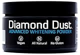 Activated Charcoal Teeth Whitening Powder - Fights Stains and Bad Breath, Detox Your Mouth Naturally, Organic Botanicals, New 7 Month Supply by Diamond Dust