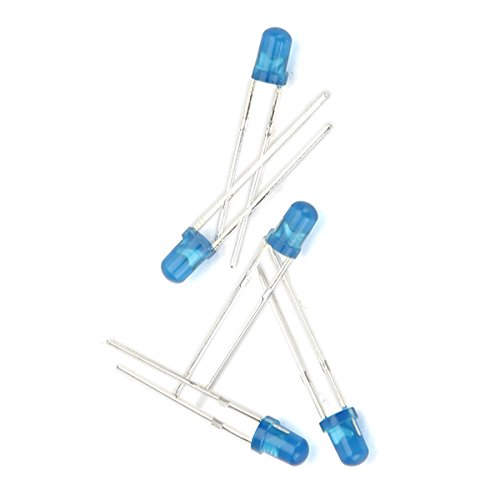 500Pcs 3MM Round Top LED Diode Light White Yellow Red Green Blue Assorted Box DIY Set