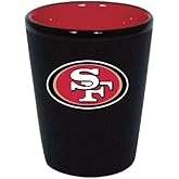 HUNTER San Francisco 49ers 1.5 Oz Two-Tone Ceramic Shot Glass