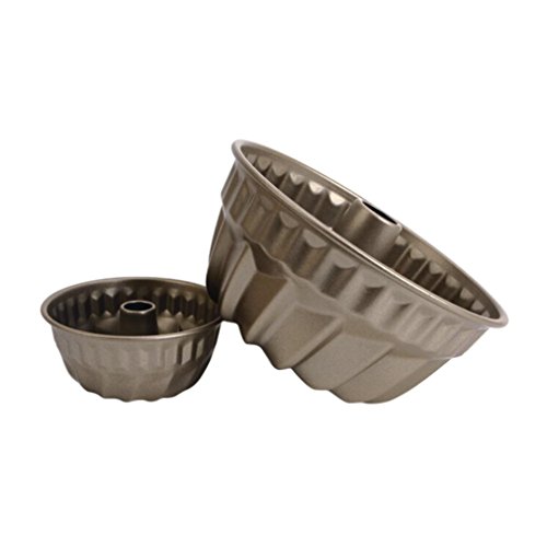 Hunzed Cake Mould, { Nonstick Pineapple Chiffon Cake Mold } { Carbon Steel Fluted Bakeware Mould } Kitchen Baking Tool - Thumbnail 2