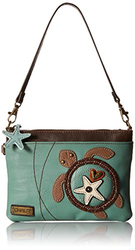 Mini Crossbodybag (Teal Turtle)