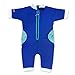 Warmiebabes Baby and Toddler Wetsuit, Thermal Swimsuit Made with UPF50+ Neoprene, Quick-Dry Rash Guard, Navy Blue, Surfer