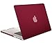MOSISO Plastic Hard Shell Case with Keyboard Cover Only Compatible MacBook Pro 13 Inch with Retina Display No CD-Rom (A1502/A1425, Version 2015/2014/2013/end 2012), Wine Red