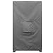KHOMO GEAR Smoker Cover Waterproof Heavy Duty Square Smoker Protector - Grey, 17