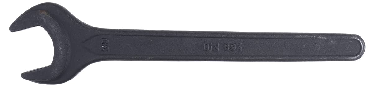 Bahco 894M-30 Single Open End Wrench, Grey, 30 mm