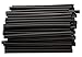 Jumbo Black Drinking Cocktail Straws: Made in USA, BPA Free: (5.75