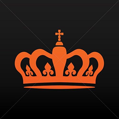 Download Amazon.com: Decal Royal Crown Chess Queen King Kingdom Tablet Laptop We Orange (4 X 2.64 Inches ...