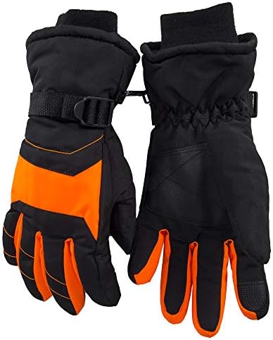 EVERWELL Ski Gloves, Waterproof 3M Thinsulate Cold Weather Gloves,Outdoor Snowmobile Thick Warm Riding Gloves Couple Winter Thermal Gloves