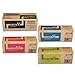 Kyocera Part# TK582C. TK582K. TK582M. TK582Y OEM Toner Cartridge Set