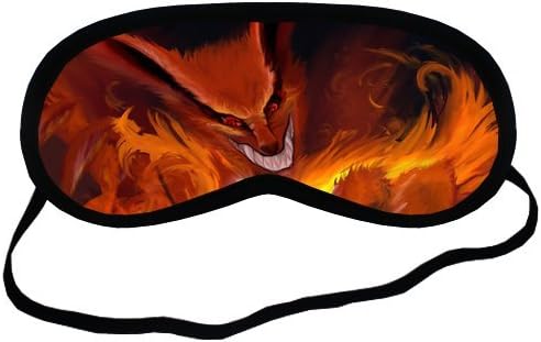 Naruto Shippuden Manga Sleeping Mask Comfortable Face Blindfold Cotton Soft Smooth Eyes Sleeping Mask Easy Carry For Travel or Office