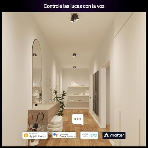 Hue Essential Starter Kit: Hue Bridge + 3 lâmpadas LED inteligentes GU10 + Botão inteligente, Luz e Cores Brancas, regulável 2200-6500 K, Alexa comp. Assistente, Samsung SmartThings e Apple Home