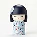 Enesco kimmidoll “Hikari Energetic” Stone Resin Mini Doll Figurine, 2.17”