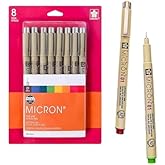 SAKURA Pigma Micron Fineliner Pens - Archival Colored Ink Pens - Pens for Writing, Drawing, or Journaling - Colored Ink - 01 