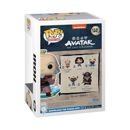 Funko POP! Animation: Avatar: The Last Airbender - Iroh with Lightning - Collectable Vinyl Figure - Gift Idea - Official Merchandise - for Kids & Adults - Anime Fans - Model Figure for Collectors