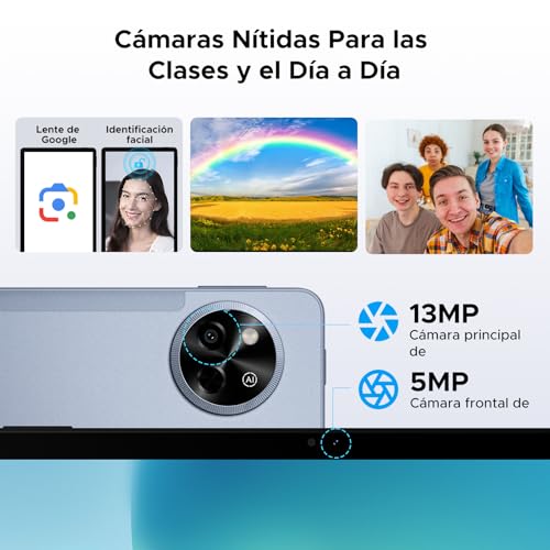 P11 Android 16 Tablet 11 Inches, 48GB RAM + 128GB ROM/2TB TF, 90Hz, T7250 Octa-Core, 8800mAh, 13MP+5MP, Gemini AI, Widevine L1, Face ID, GPS, OTG, Dual Speaker, Tablet with Keyboard and Pencil, Grey