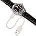 CkeyiN Cigar Lighter Watch,Novelty Quartz Cigar Cigarette Lighter with USB Electronic Rechargeable Windproof - Cool Lighters Wrist Watch-Nice Gift for Friends,Lovers,Anniversary,etc