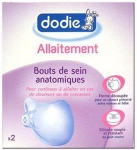 Dodie Nipple Shield for Breast Feeding x2